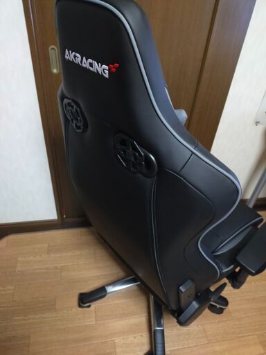 AKRacing ゲーミングチェア デスクチェア グレー 灰 Pro-X V2 高耐久PUレザー