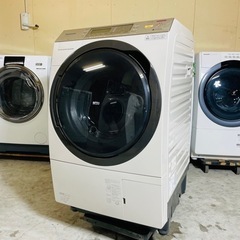 格安⏬2017年製　11㌔Panasonic ドラム式洗濯乾燥機...