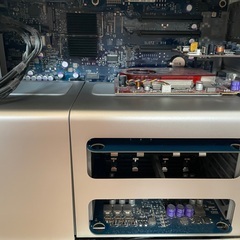 Mac Pro2008 メモリ8GB HDD 1GB×2 USB/FireWire端子増設済み 取りに来