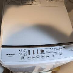 値段交渉歓迎※洗濯機 5.5kg ハイセンス Hisense H...