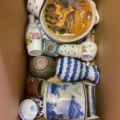 使用済み食器　陶器　眠っているの美術品　骨董品　全般買い取り  ‼️激安家の片付け‼️ - 北九州市