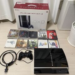 PS3本体＋カセット10本PS3