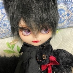 アイシードール　男の子　黒猫さん