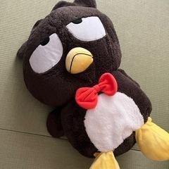 【受付終了】サンリオ　バッドばつ丸　大きめぬいぐるみ