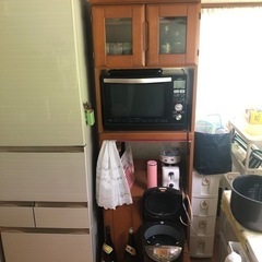 食器・レンジ・炊飯器棚