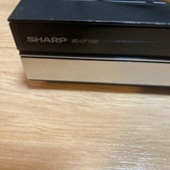 大幅値下】SHARP Blu-rayレコーダー 1TB 3番組同時録画