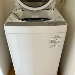 TOSHIBA 洗濯機　6Kg