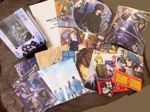 薄桜鬼 原画集 フィギュア うちわ ラバーストラップ CD グッズ