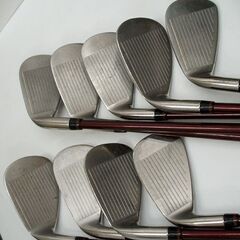 ゴルフクラブ アイアン 9本セット 4～9、P、A、S　オノフ MP-508I 2008 赤（4のみ506I）右用 FLEX R ☆ PayPay(ペイペイ)決済可能 ☆ 札幌市 豊平区 平岸