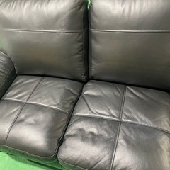 [幅228cm]本革コーナーソファ