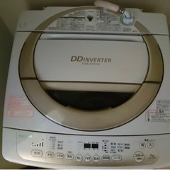 【ネット決済】洗濯機【東芝　AW-7D2(W) 7kg】