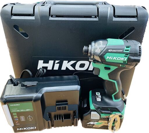 未使用!! HiKOKI(ハイコーキ) 36V/18Vインパクトドライバー 定価￥51,100 2022年 WH18DC 235