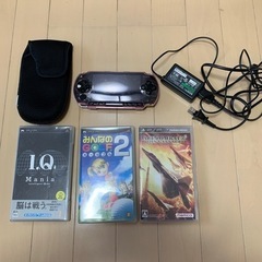 PSP1000本体とソフト