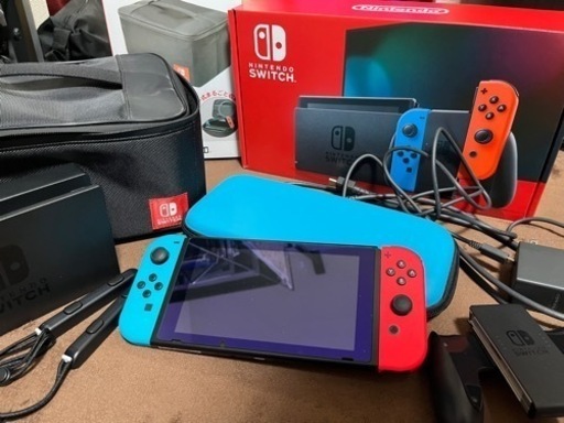 決まりました。美品！ニンテンドー　スイッチ本体　フルセット！動作確認済み！