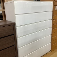 ニトリ】6段ハイチェスト売ります！