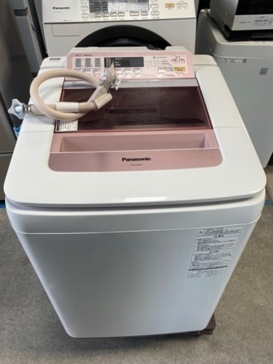 Panasonic　洗濯機　NA-FA80H2　8kg  2015年製●AA09W011