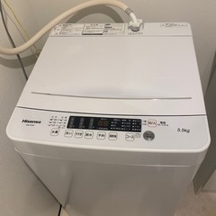Hisense 洗濯機 2023年式 5.5kg