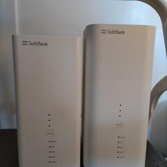 SoftBank Air　Wi-Fiルーター2個