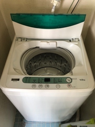 【取引決定】洗濯機（4.5kg) 2019年製