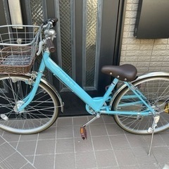 今年6月購入　24インチ　ブルー　子供用自転車