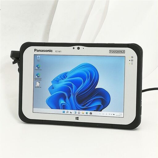 送料無料 7型 タブレット Panasonic TOUGHPAD FZ-M1F150XVJ 中古超美品 CoreM5-6Y57 4GB 高速SSD 無線 Bluetooth Webカメラ Windows11 Office済