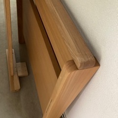 日本製　木製　一段ベット　組み立て式