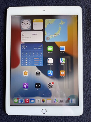 iPad air ２ silver Wi-Fi ６４GB　バッテリー１００％　203
