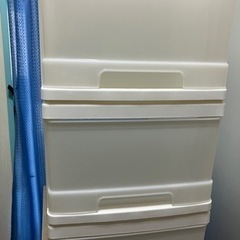 3段カラーボックス(ホワイト)