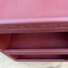 CAMBRO キャンブロ 収納棚 アンティーク レトロ 飾り棚 本棚 三段