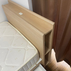 美品、引き出し付きシングルベッド明日までに取りに来れる方2000円引き