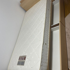 美品、引き出し付きシングルベッド明日までに取りに来れる方2000円引き