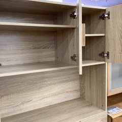 レンジ台付きカップボード【トレファク 川越店】