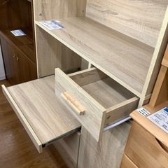 レンジ台付きカップボード【トレファク 川越店】