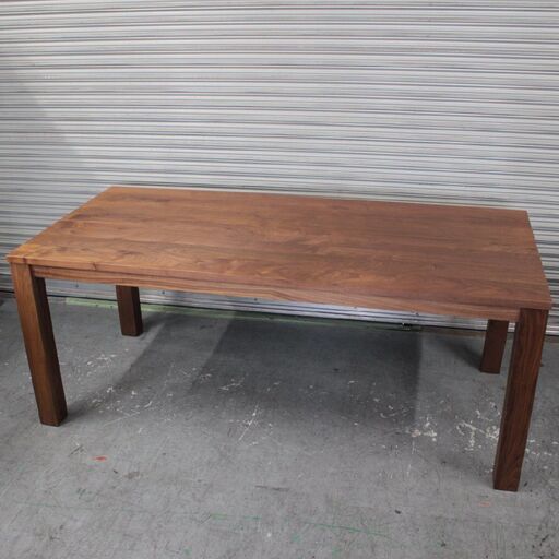 T379) 【現行品】ACTUS アクタス REN 幅180cm ダイニングテーブル レン ウォールナット 無垢材 天然木 木製