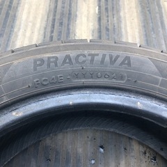 165/55R14軽自動車用タイヤ　PRACTIVA 9分山　日...