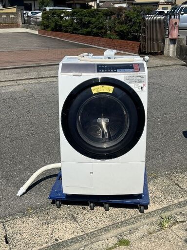 HITACHI 日立 ヒートリサイクル 風アイロン ビッグドラム 11kg 6kg BD-SV110BR 電気洗濯乾燥機 ドラム式 洗濯機 11.0kg 2018年製 USED 中古