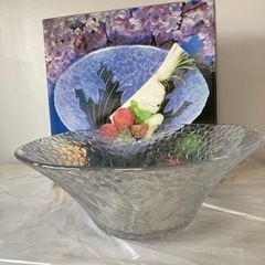 【ネット決済】もうすぐ出品終了！ガラスの器 花器