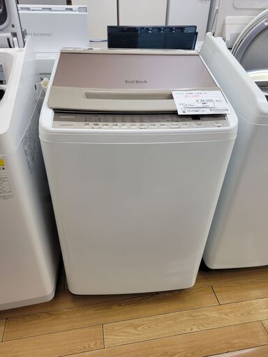 ★ジモティ割あり★ HITACHI 洗濯機 BW-V80F 21年製 動作確認／クリーニング済み TK203