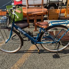 愛品館江戸川店】丸石サイクル MOTIF V 27インチ 自転車 クラシックブルー ID:122-043904-007 - その他