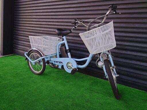 ミムゴ 電動 アシスト 三輪自転車 三輪車 アシらくチャーリー