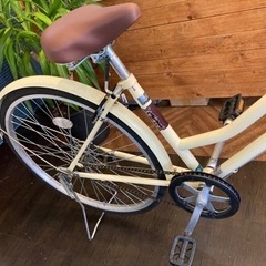 前輪タイヤ・前輪チューブ新品！】LEDオートライト 26インチ自転車