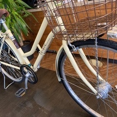 前輪タイヤ・前輪チューブ新品！】LEDオートライト 26インチ自転車