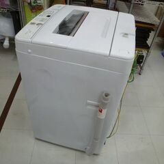 高年式 洗濯機 6.0kg 2023年製 AQUA AQW-KS6N ホワイト 全自動