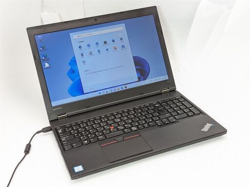 送料込 訳あり おまけ有 テンキー付 15.6型 中古ノートパソコン Lenovo L570 第6世代Core i3 4GB 無線 DVD カメラWindows11 Office 保証付