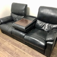 (取引終了)ニトリ電動リクライニングソファ3人掛け
