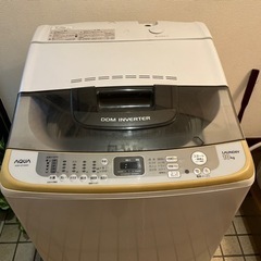AQUA AQW-VZ10A（W）　アクア洗濯機　中古