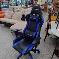 【ゲーミングチェア】ゲーミングチェア PRORACING パソコンチェア オフィスチェア ゲームチェア ゲームイス:ブルー