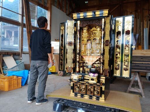 金沢仏壇　東本願寺　美品