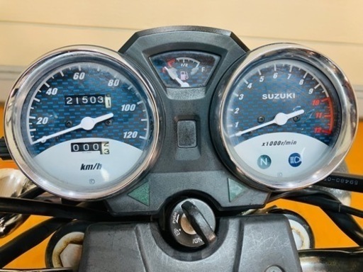 21503km GN125-2F スズキ 小型☆ 始動動画あり 兵庫県のスズキ