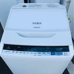 安い・配送可能　日立　7kg　ビートウォッシュ　洗濯機　BW-V...
